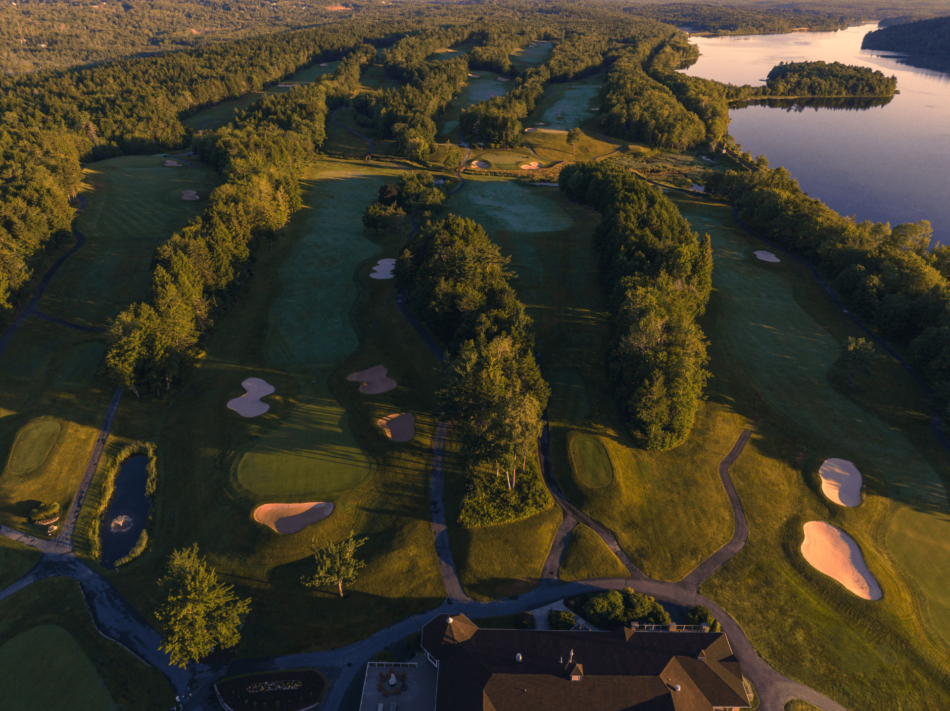 New-Course---Course-Drone-2022_Golf-course-with-water-and-trees-Ashburn-GC